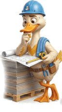 Badkamereend mascotte