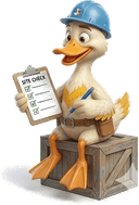 Badkamereend mascotte