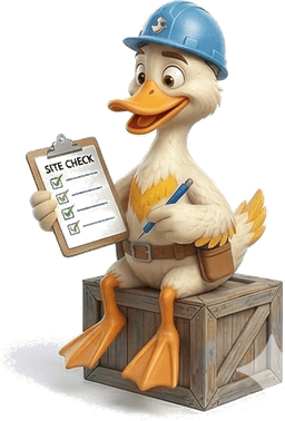 Badkamereend mascotte